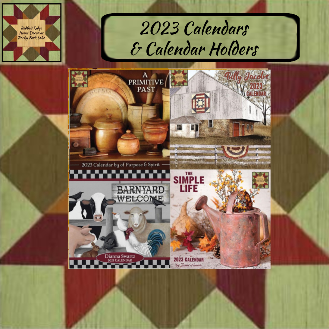 2023 Calendars & Calendar Holders Redbud Ridge Home Decor