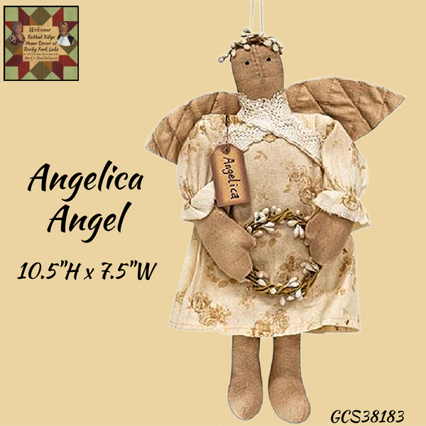 Angelica Angel 10.5"H