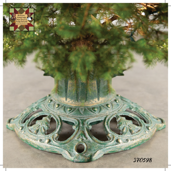 Old World Art Nouveau Christmas Tree Stand