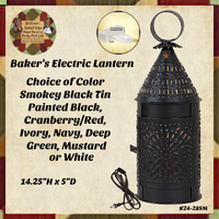 Electrified Baker's Lantern Finish Choice