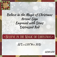 Christmas Engraved Accent Signs 18"L