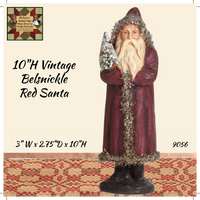 Vintage Red Belsnickle Santa 2 Sizes