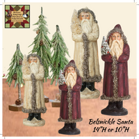 Vintage Red Belsnickle Santa 2 Sizes