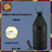 Electrified Baker's Lantern Finish Choice