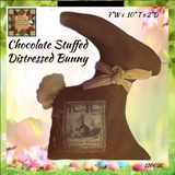 Vintage Chocolate or Cream Bunny