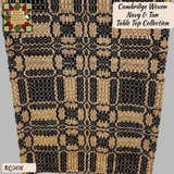 Cambridge Navy/Tan Table Top Collection