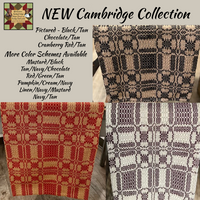 Cambridge Navy/Tan Table Top Collection