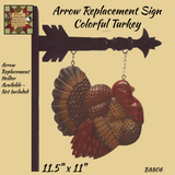 Arrow Replacement Sign Holders 4 Styles