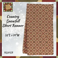 Country Snowfall Tabletop Collection