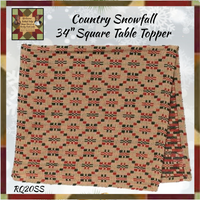 Country Snowfall Tabletop Collection