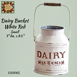 White/Red Dairy Milk & Cream Buckets