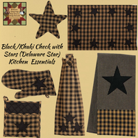 Black Star Trivet, Oven Mitt or Hot Pad