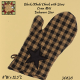 Black Star Trivet, Oven Mitt or Hot Pad