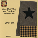 Black Star Towels 2 Styles