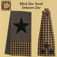 Black Star Towels 2 Styles