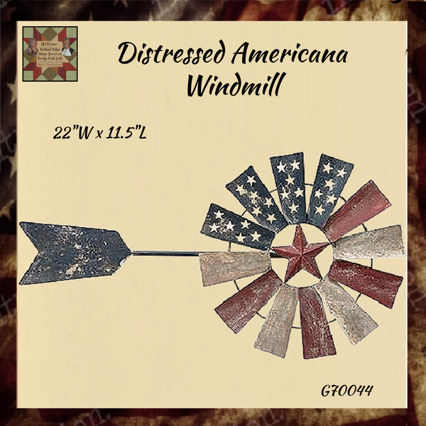 Windmill Distressed Americana