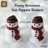 Frosty Snowmen Salt & Pepper Shakers