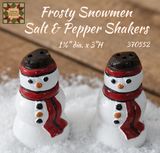 Frosty Snowmen Salt & Pepper Shakers