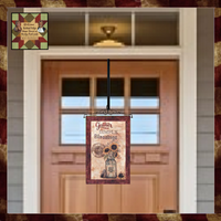 Hanging Garden Flag Door Wall Holder