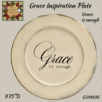 Grace is Enough Plate 3 Styles