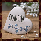 Grandma Resin Heart