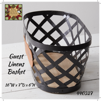 Guest Linens Basket
