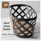 Guest Linens Basket