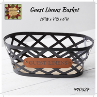 Guest Linens Basket