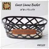 Guest Linens Basket
