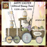 HAPPY EASTER Glitter Bunny Train Arrow Replacement