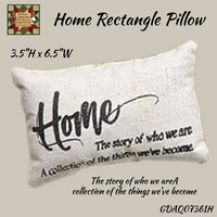 Home, Together, Forever Rectangle Pillow