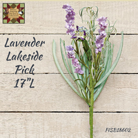 Lavender Lakeside Pick, 17"