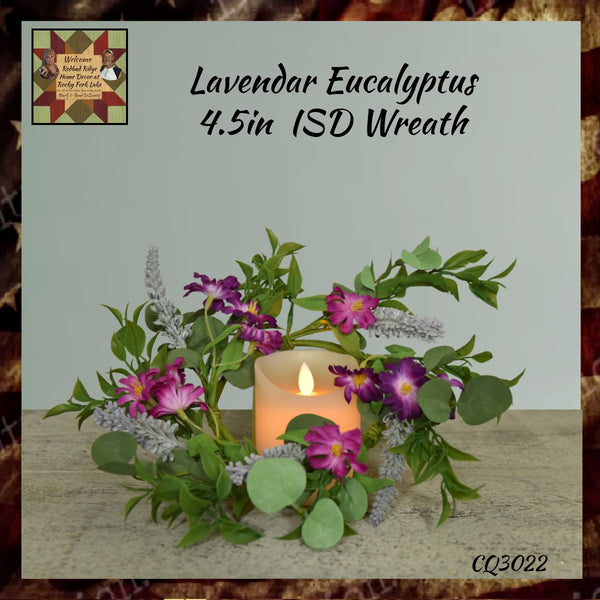 Lavendar Eucalyptus Wreath 2 Sizes