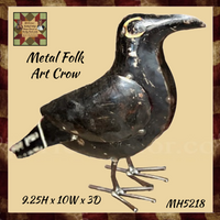 Dalton Black Crow Metal Art