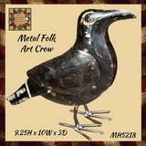 Dalton Black Crow Metal Art