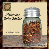 Mason Jar Spice Shaker