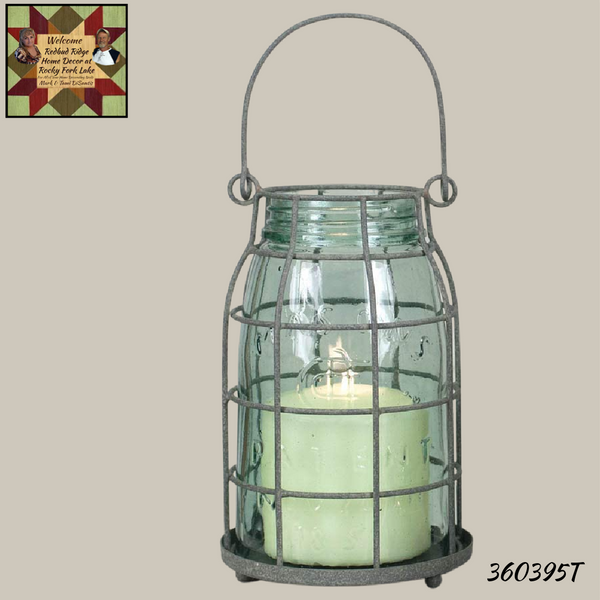 Mason Jar Cage