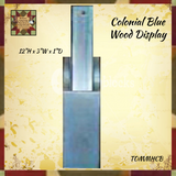 Rustic Wood Display Holder Assorted Colors
