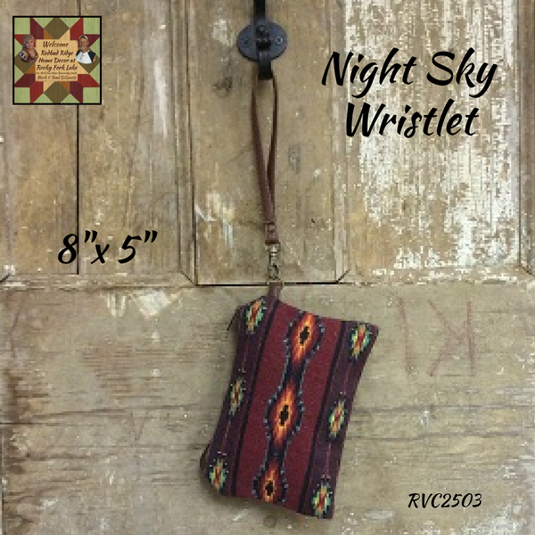 Night Sky Wristlet