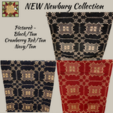 Newbury Navy/Tan Table Top Collection