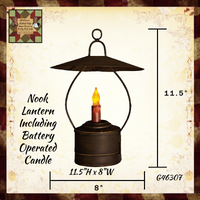 Nook Lantern Including Candle