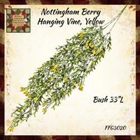 Nottingham Berry Hanging Vine, Yellow (Copy)
