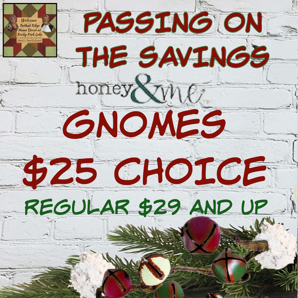 GNOMES Homey & Me Passing on the Savings **PREORDER**
