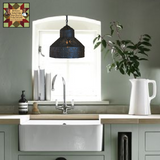 Punch Tin Star Pendant Light (Direct Wire)