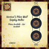 Plate Display Rack 3 6" Plates