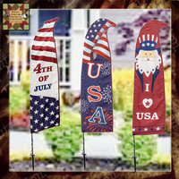 Americana Banner Flags 5'