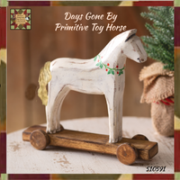 Primitive Vintage Toy Horse ~ Days Gone By