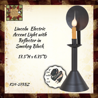 Lincoln Electric Accent Light with Reflector in Smokey Black
