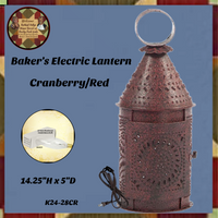 Electrified Baker's Lantern Finish Choice