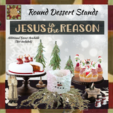 Round Metal Risers or Dessert Stand 3 Sizes